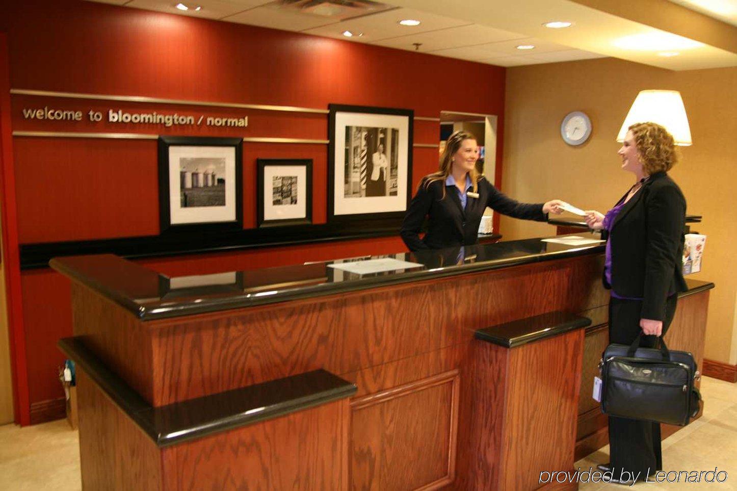 Hampton Inn & Suites Bloomington Normal Interior foto